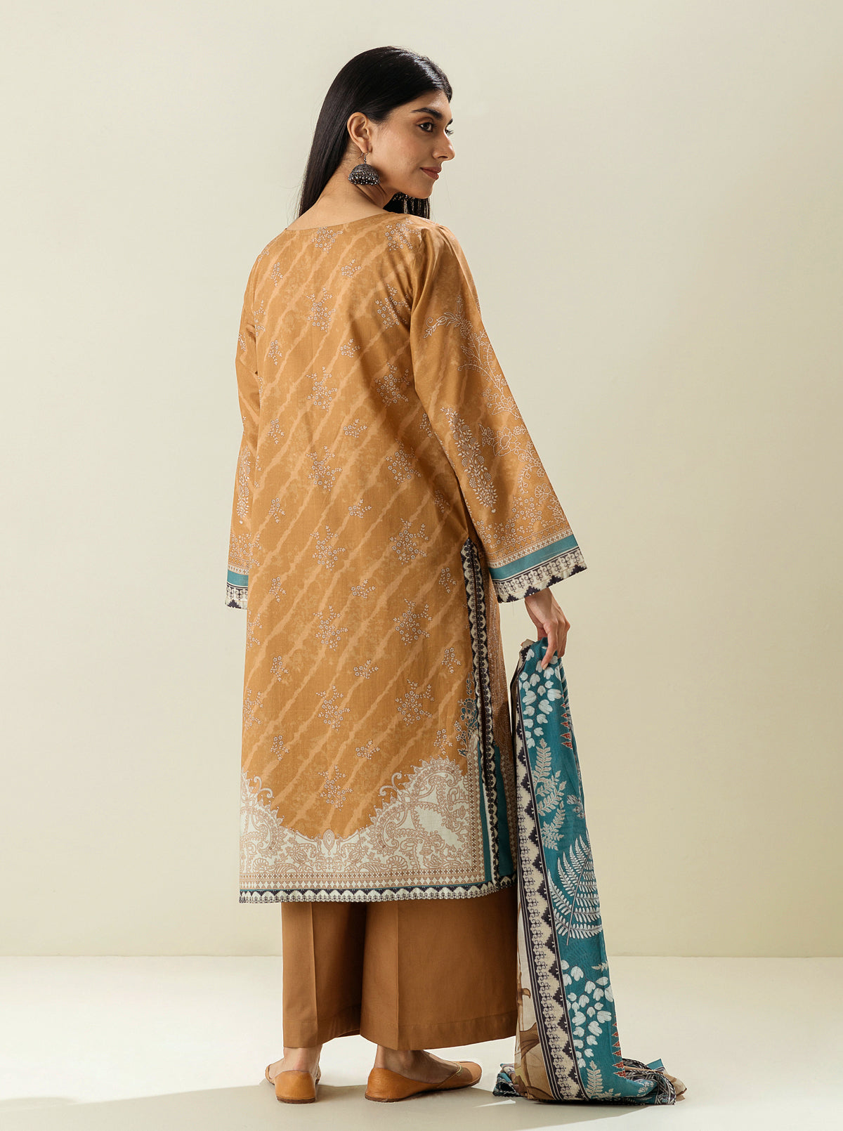 3 Piece - Printed Lawn Suit - New Age Beauty