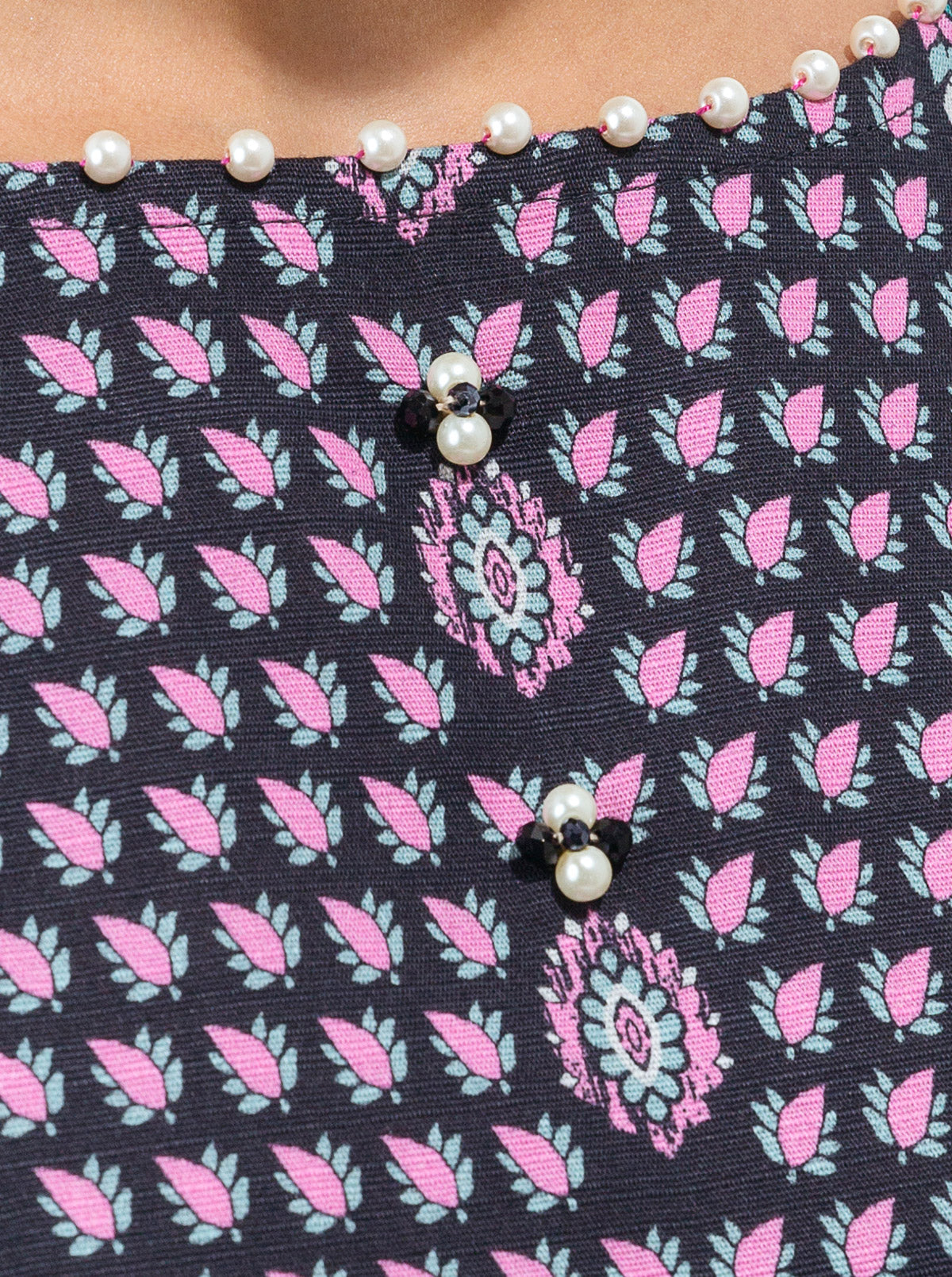 3 Piece - Printed Khaddar Suit - Ethnic Chic