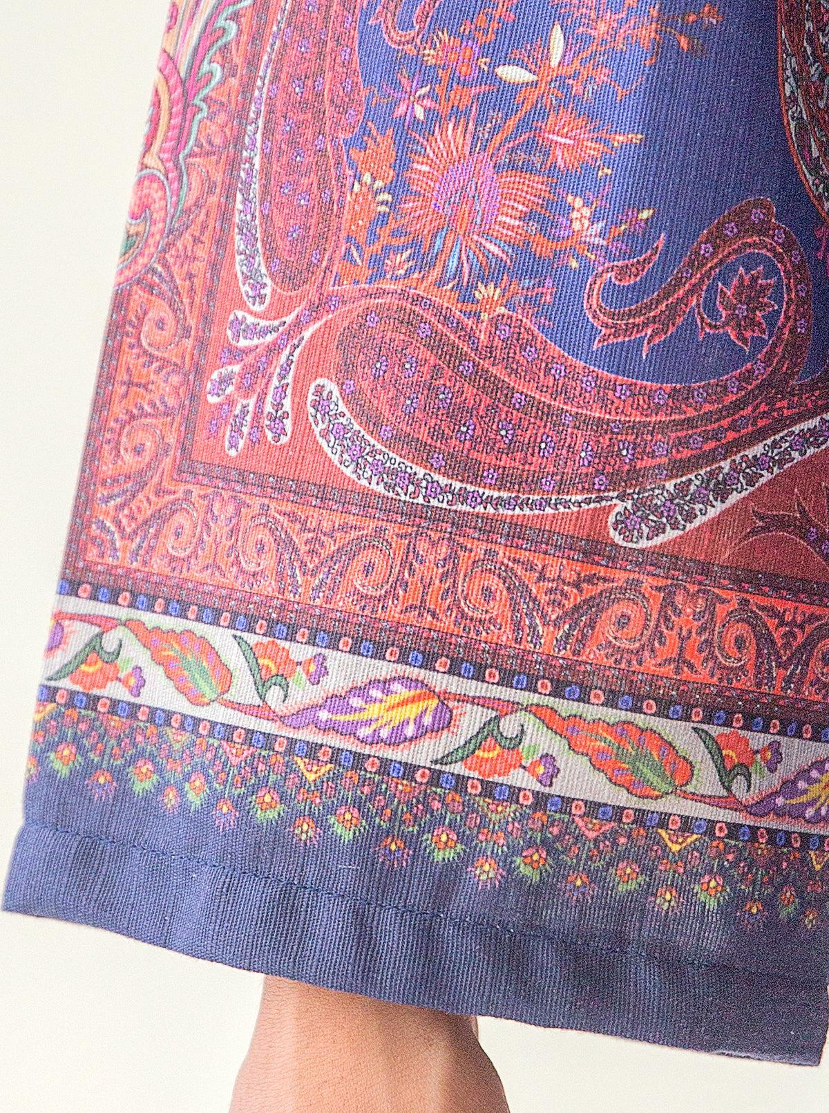 1 PIECE - PRINTED KHADDAR SHIRT - MIDNIGHT MYSTERY