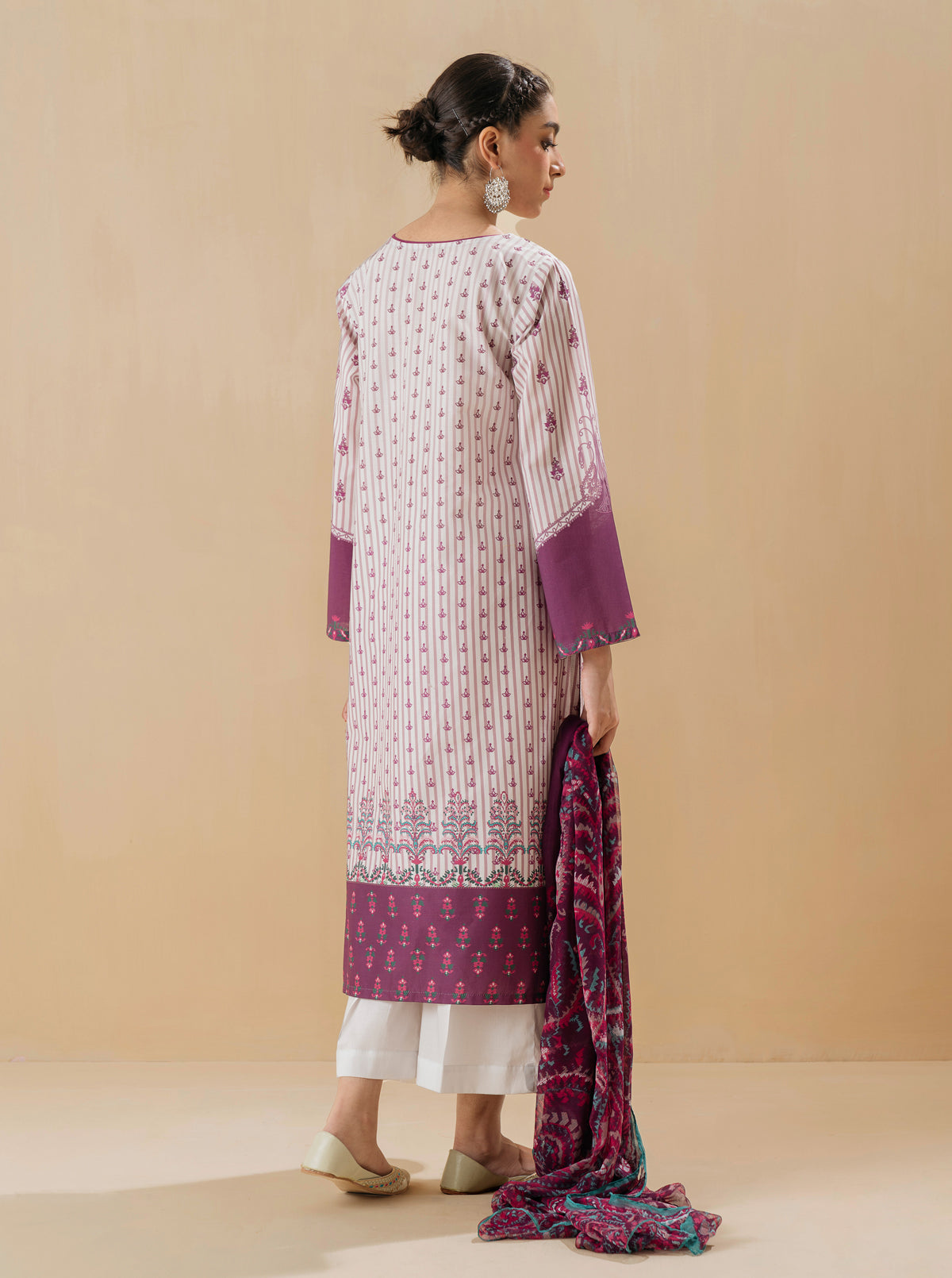 3 PIECE - PRINTED LAWN SUIT - QUARTZ GEMMB3S22U46-O-WHITE-2000000197598-3PC