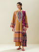 3 Piece - Printed Lawn Suit - Ochre Days