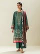 Pure Satin Embellished Izaar