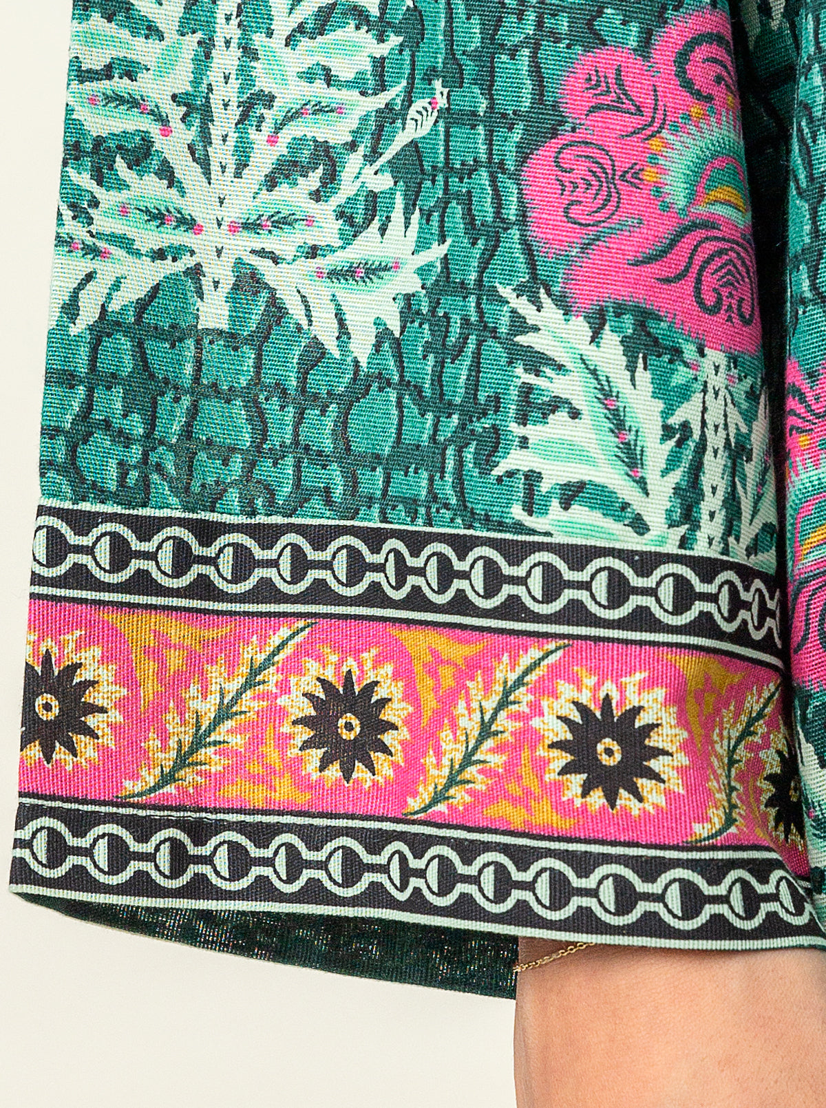2 Piece - Printed Khaddar Suit - Meadow Melody