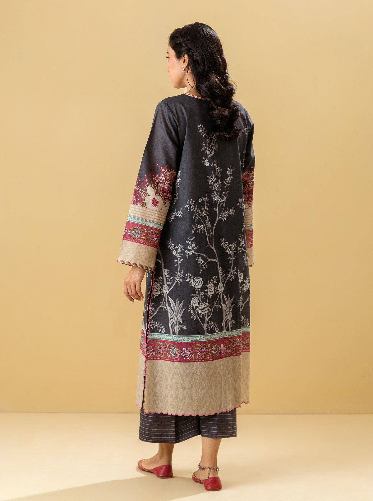 1 Piece - Printed Lawn Shirt - Magical Decor
