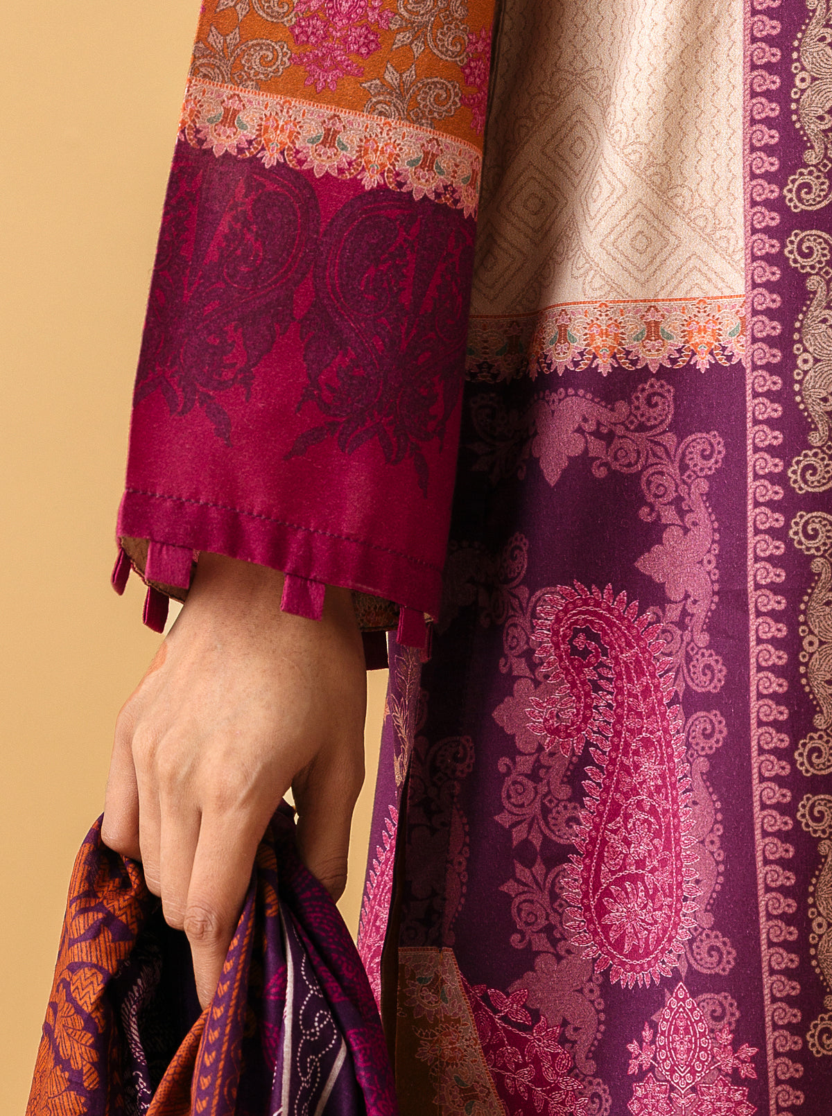 3 PIECE - PRINTED LAWN SUIT - REGAL PLUMERIAMB4S22U33-PURPLE-2000000204099-3PC