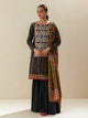 2 Piece - Embroidered Lawn Suit - Ebony Grand