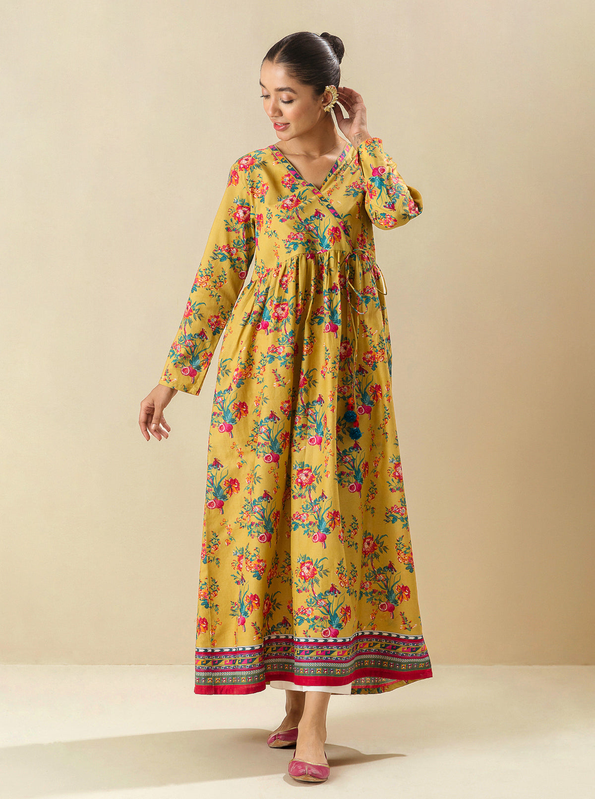 1 PIECE - PRINTED LAWN SHIRT - CEYLON CLOUDS