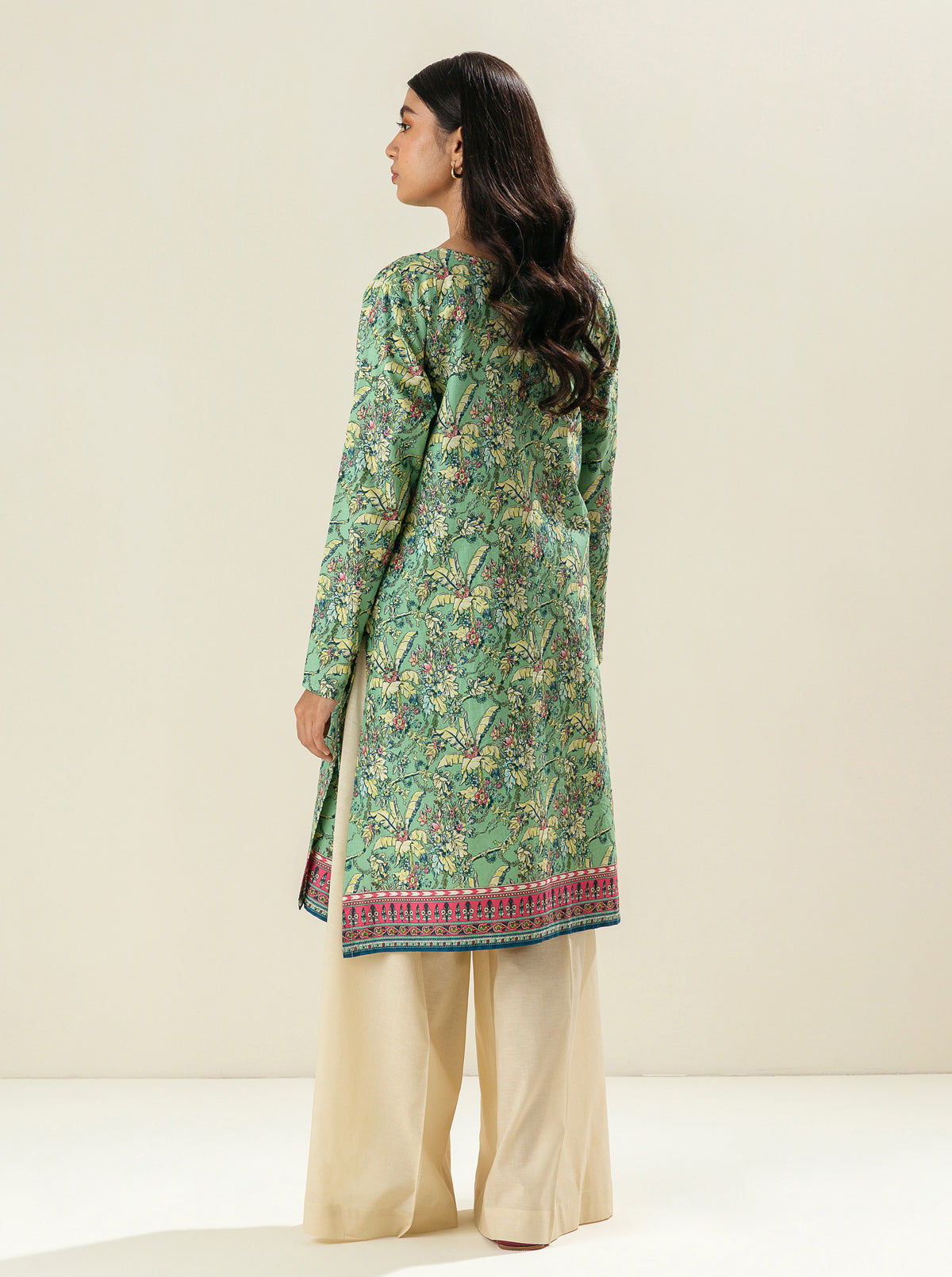 1 PIECE - PRINTED LAWN SHIRT - MISTLETOE MEMOIR