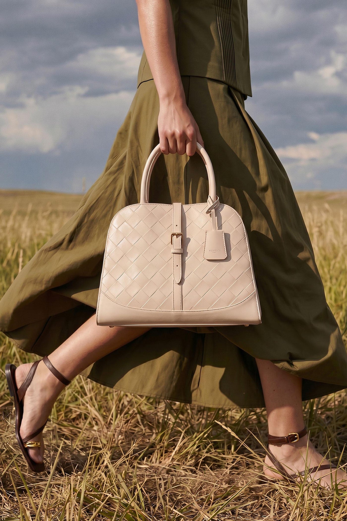 Classic Belted Bag