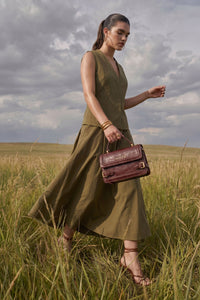 Belted Messenger Bag