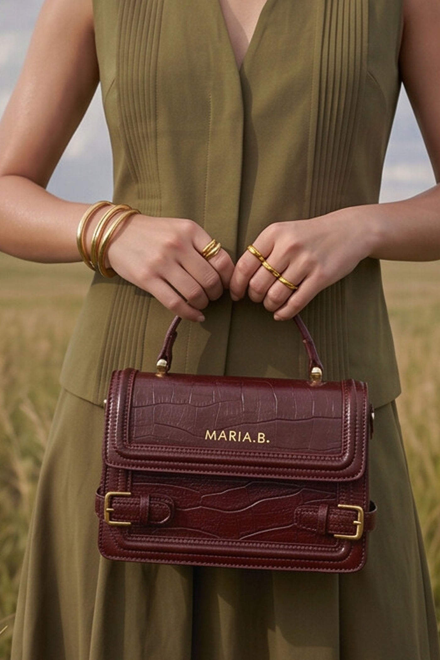 Belted Messenger Bag