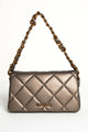 Quilted Messenger Bag