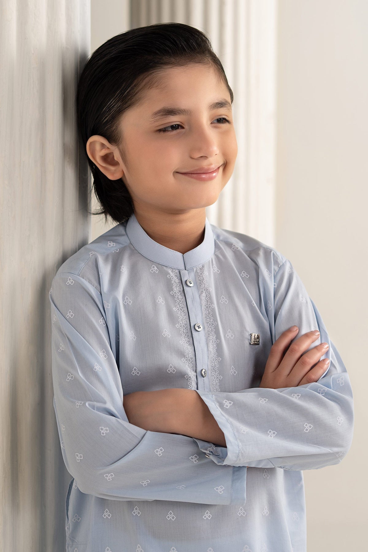 Printed Blended Kurta