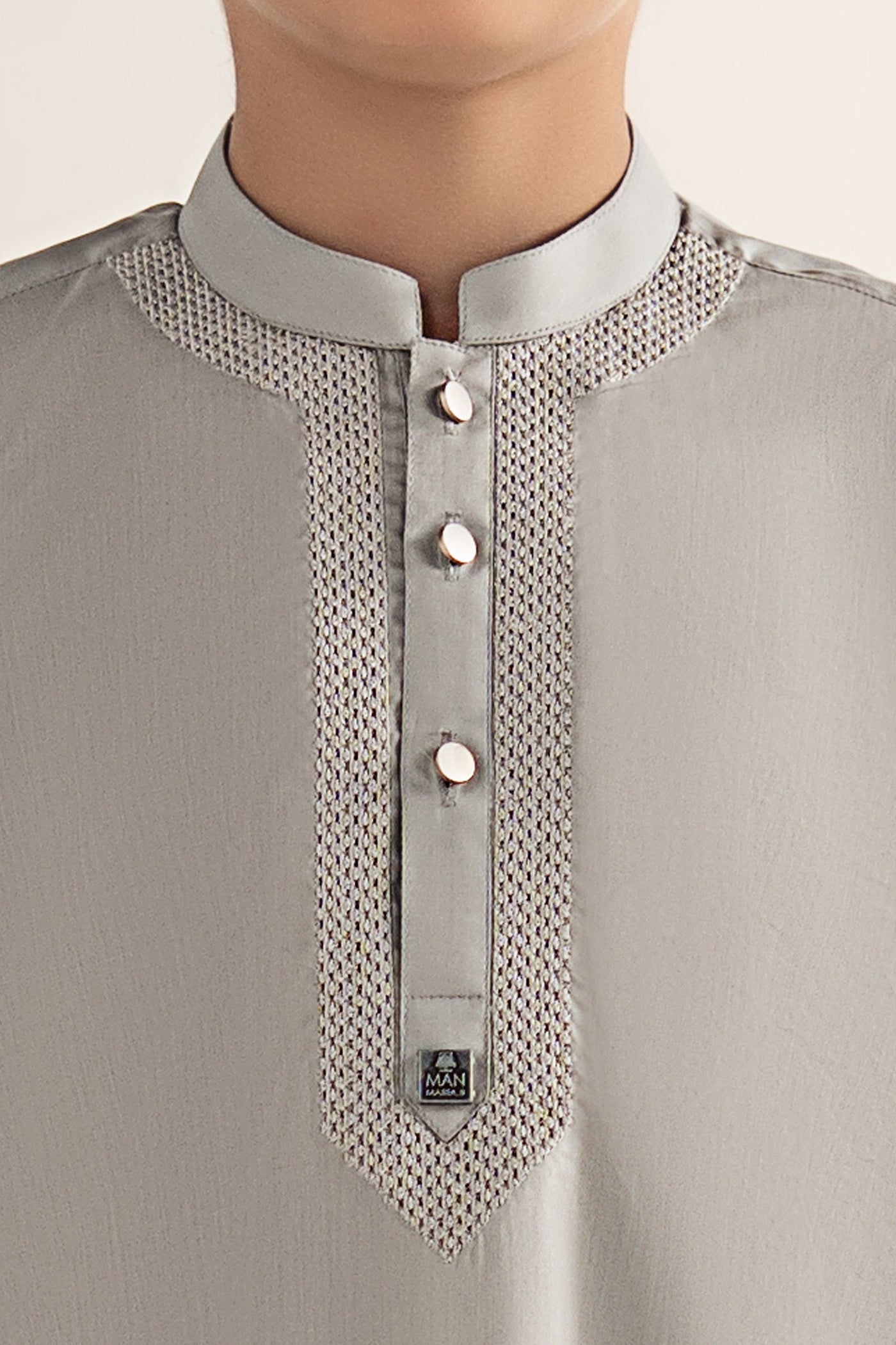 Embroidered Blended Kurta