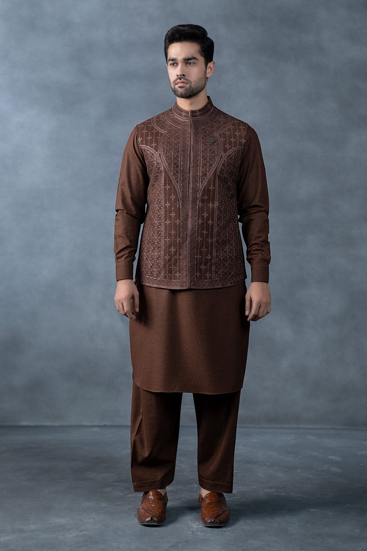 3 Piece Markhor (Polo) Wool Suit