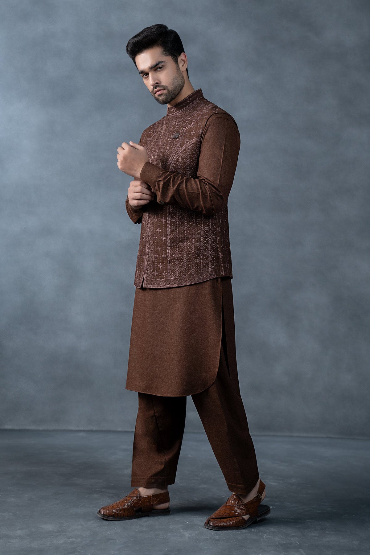 3 Piece Markhor (Polo) Wool Suit