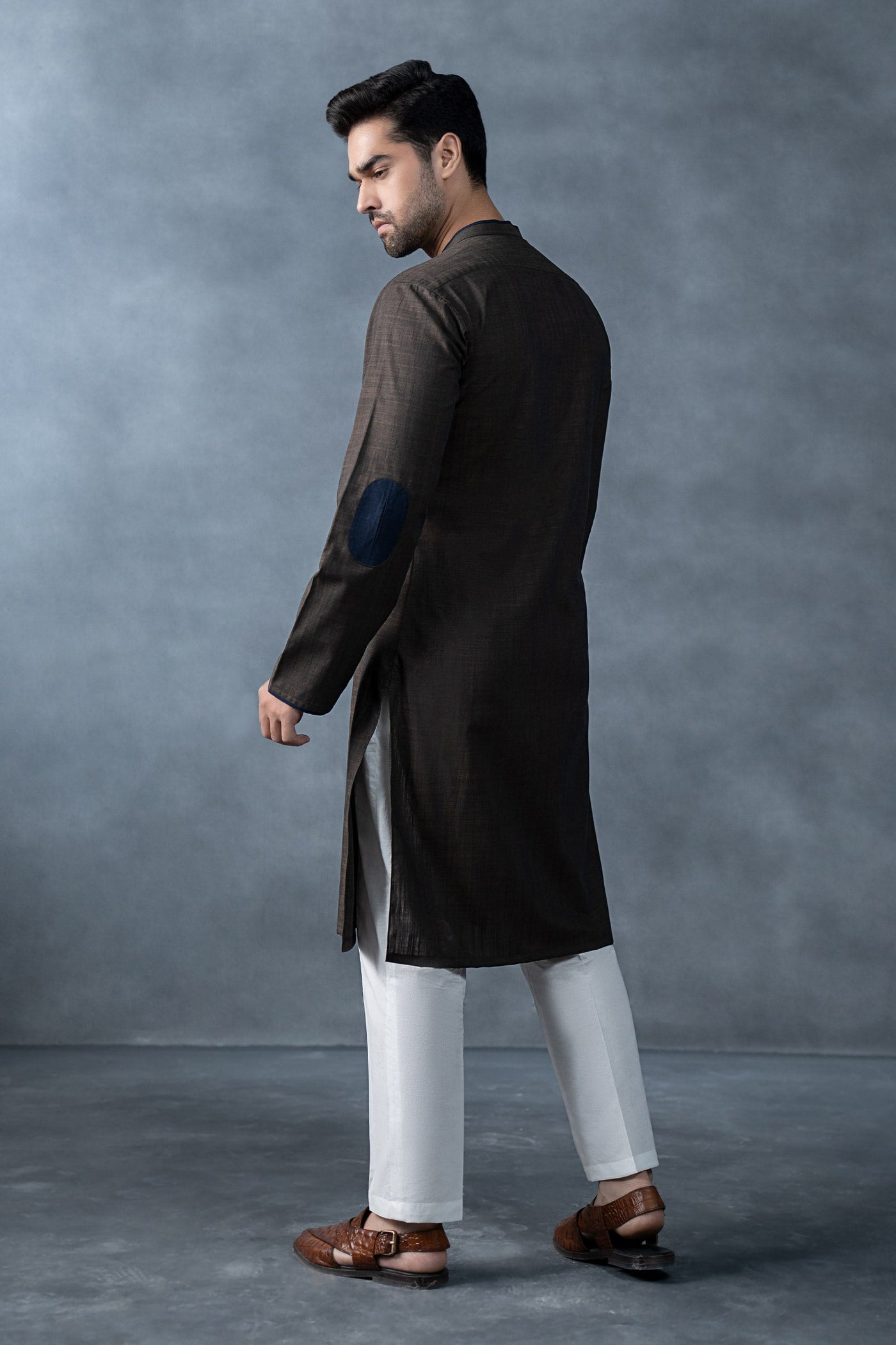 Nova Yarn Dyed Khaddar Kurta