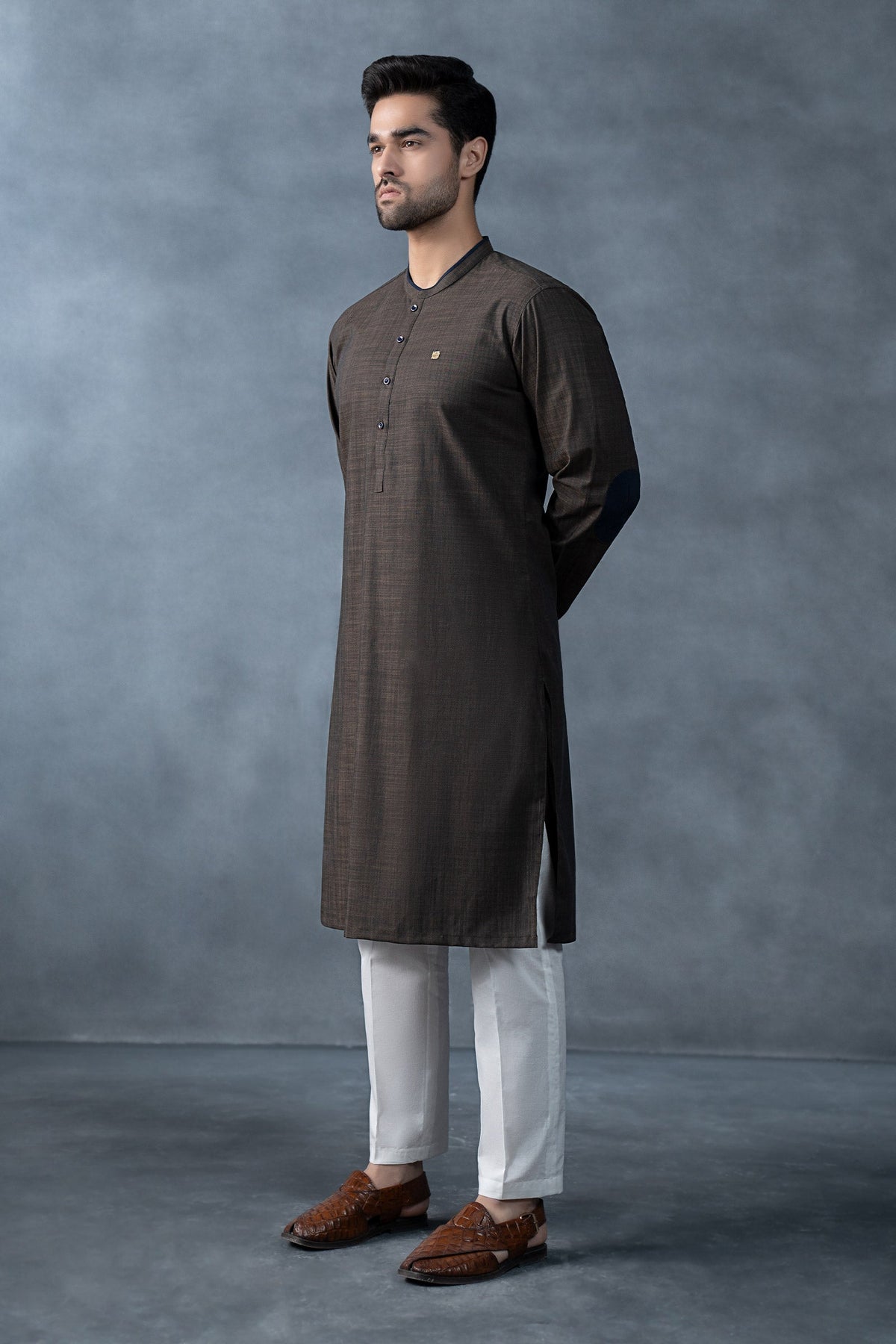 Nova Yarn Dyed Khaddar Kurta