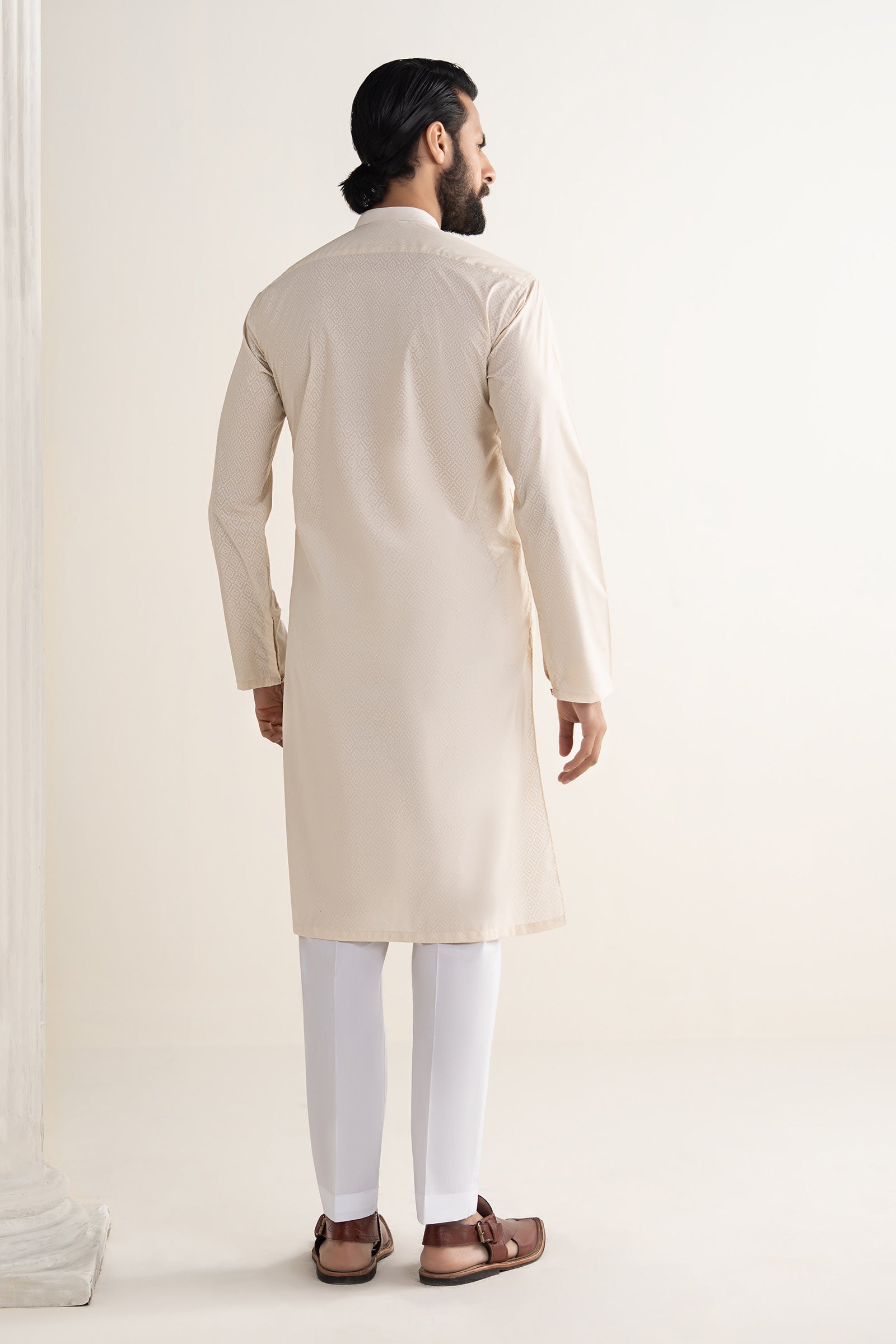 Printed Blended Kurta