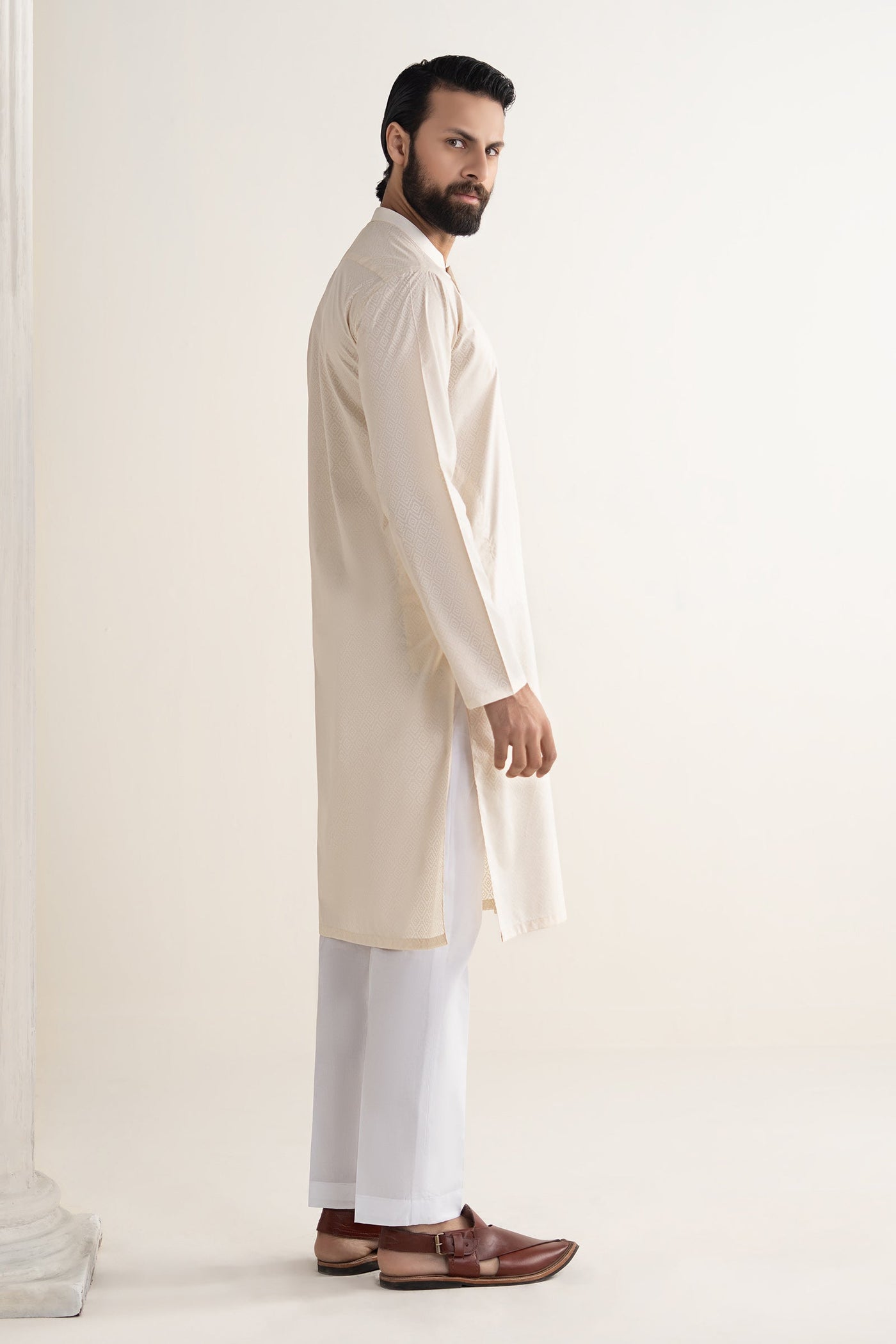 Printed Blended Kurta