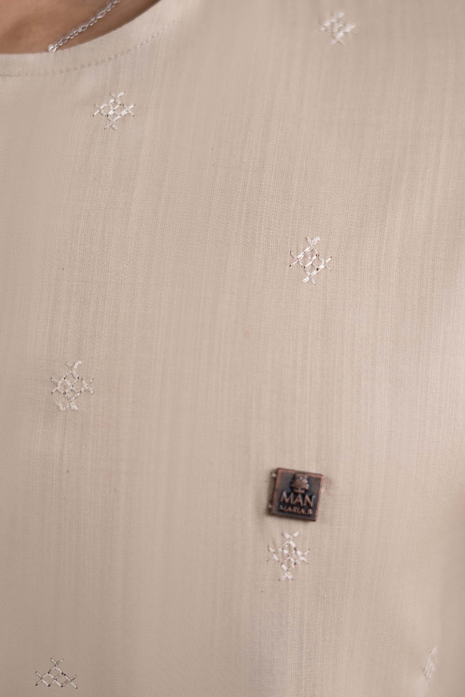 Embroidered Abalone Kurta