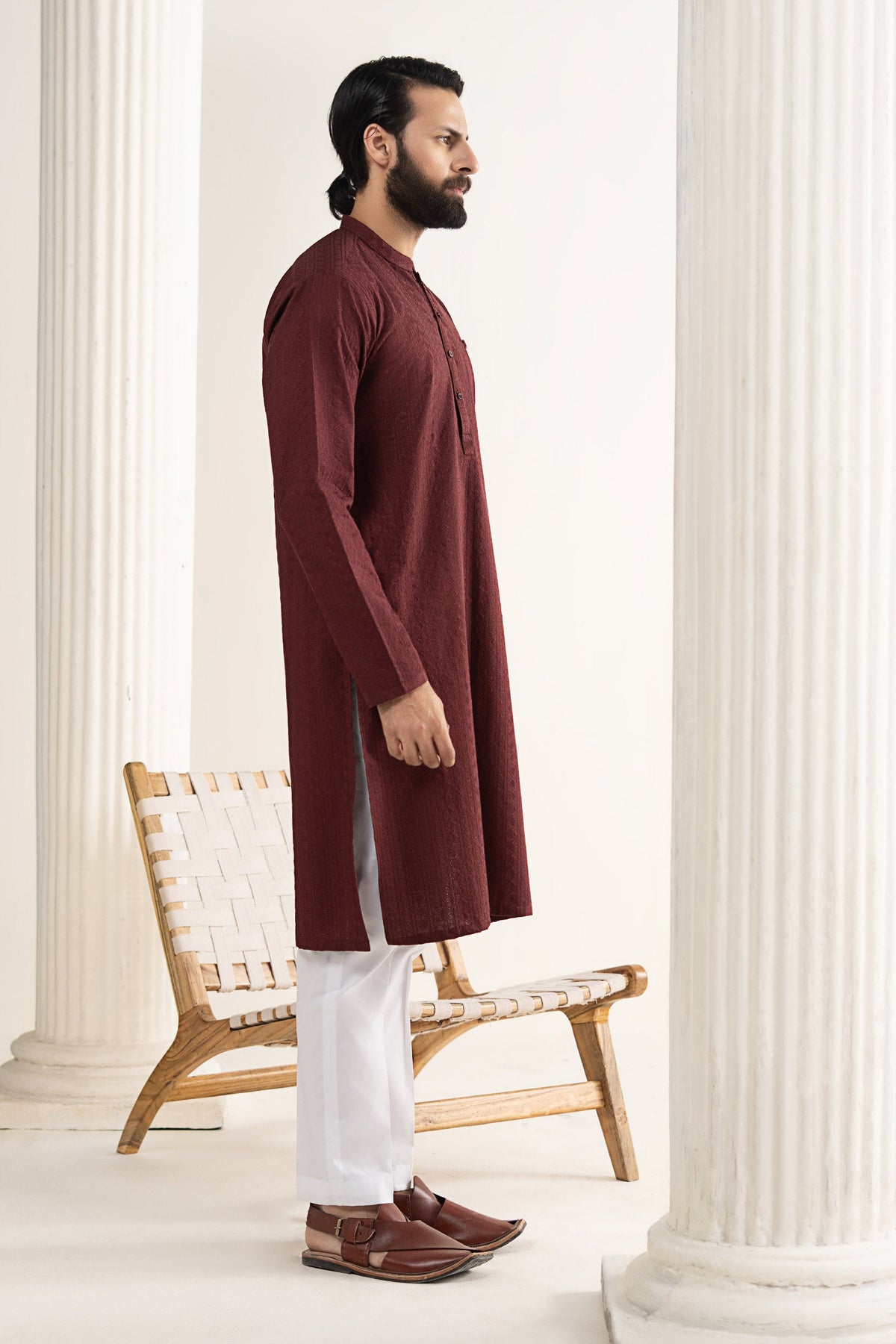 Embroidered Lawn Kurta