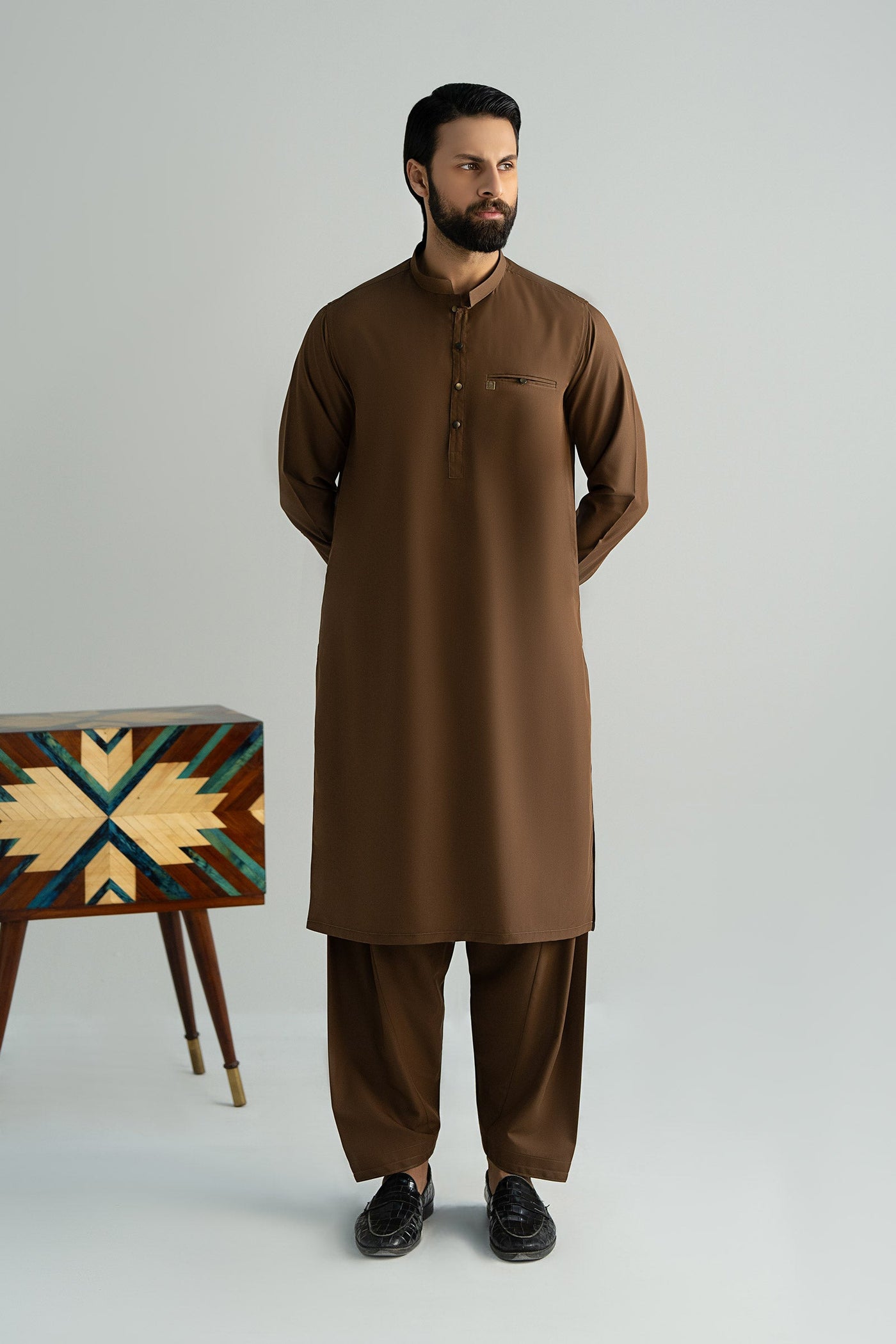 2 Piece Blended Suit