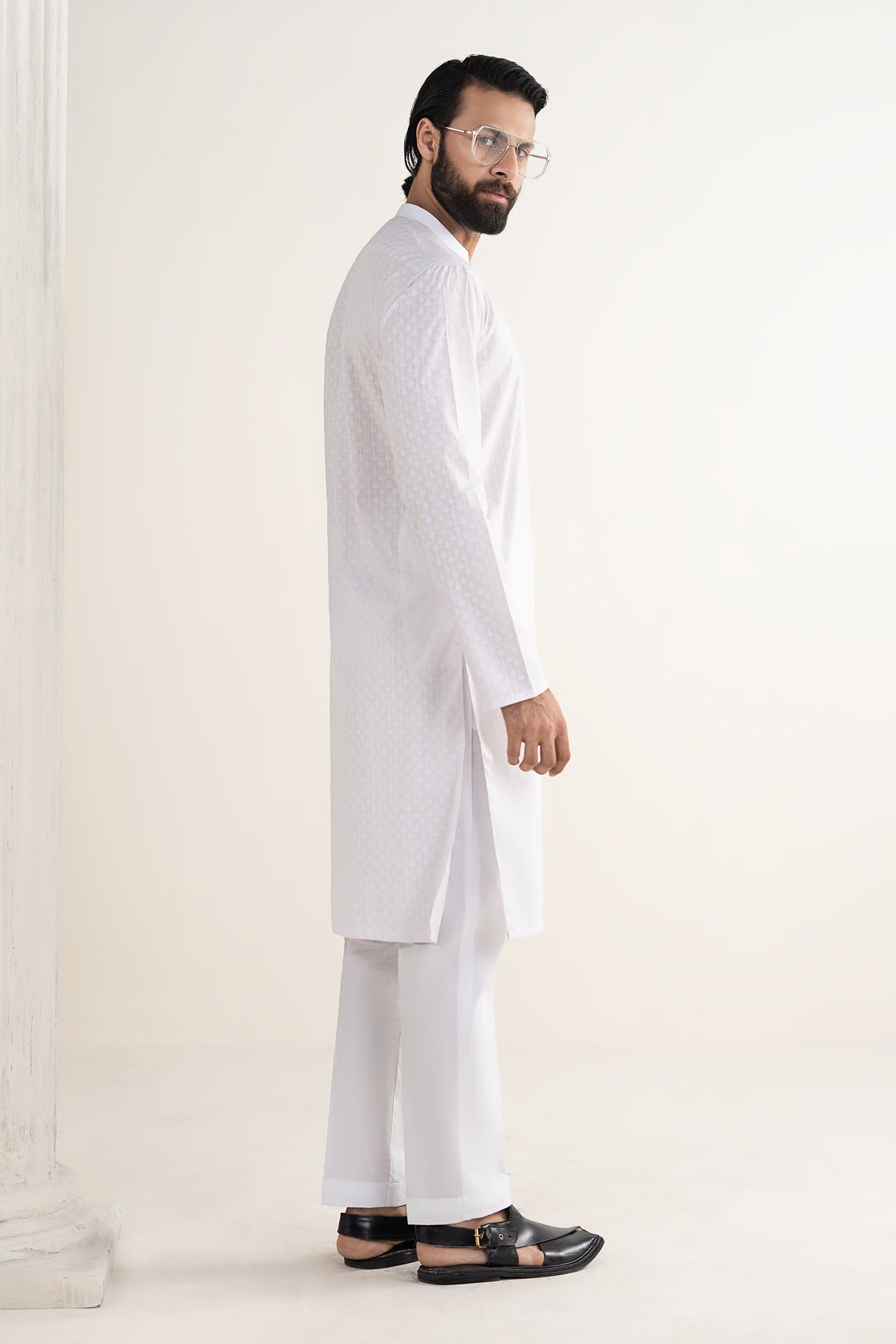 Printed Blended Kurta