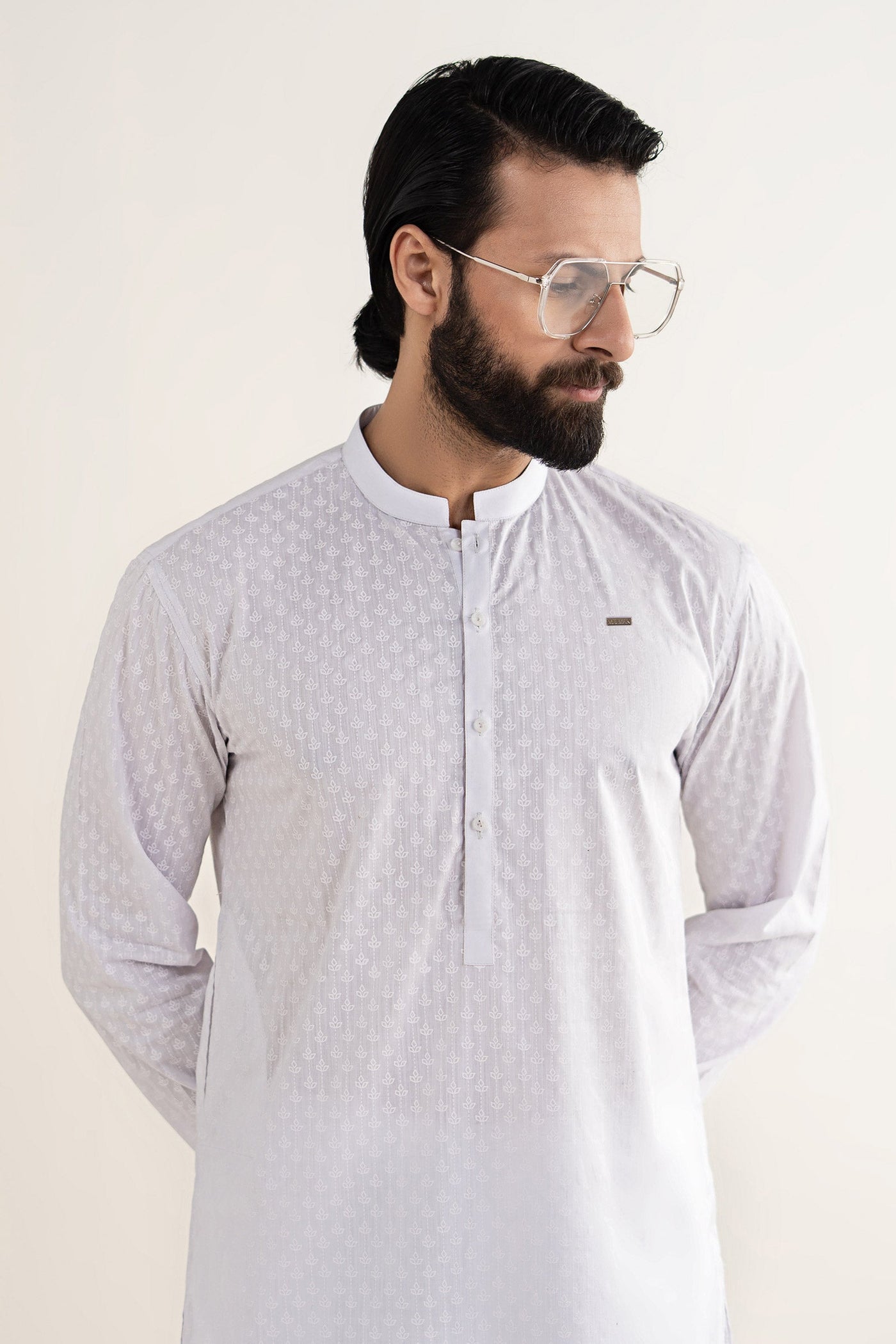 Printed Blended Kurta