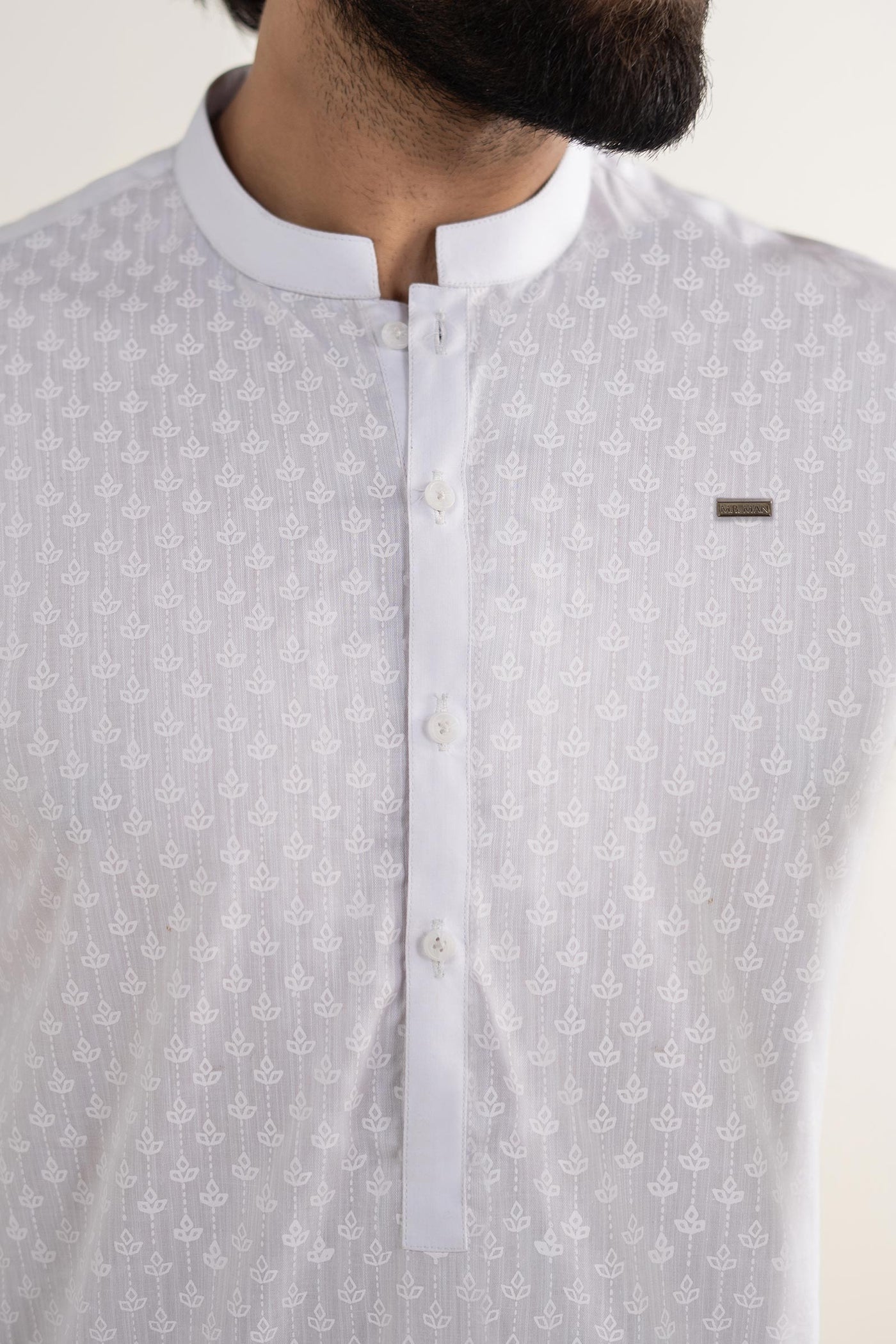 Printed Blended Kurta
