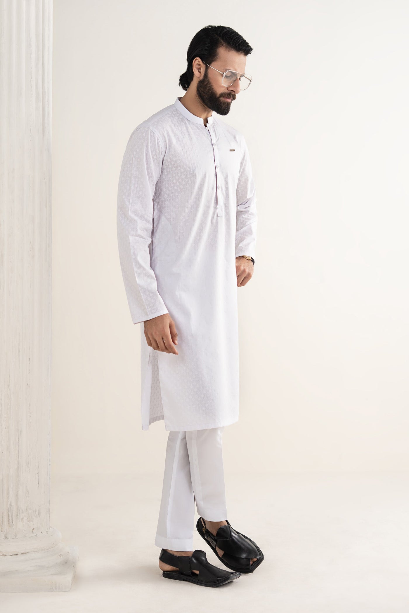 Printed Blended Kurta