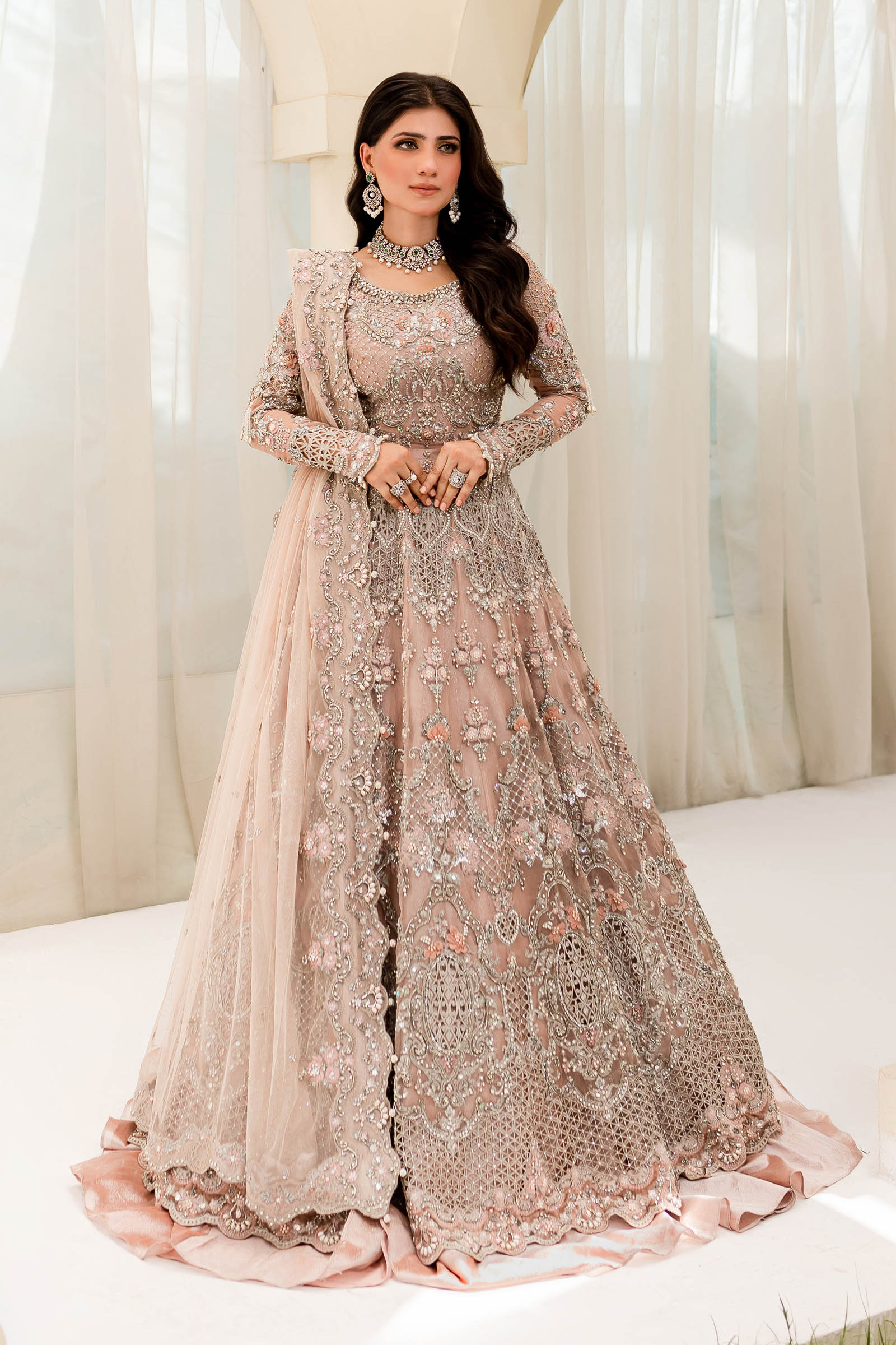 MARIA B. Couture Powder Pink MC-902