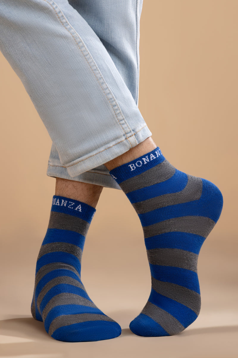 Blue Low Cut Socks (MCSTLC3)