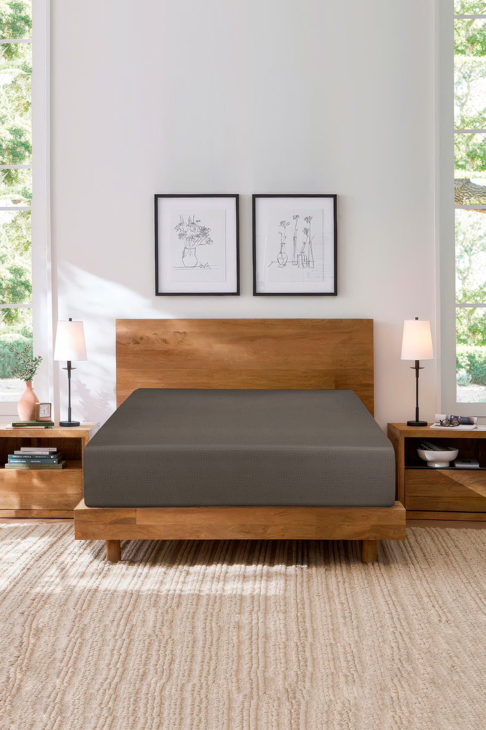 Mffs Dyed Fitted Sheet
