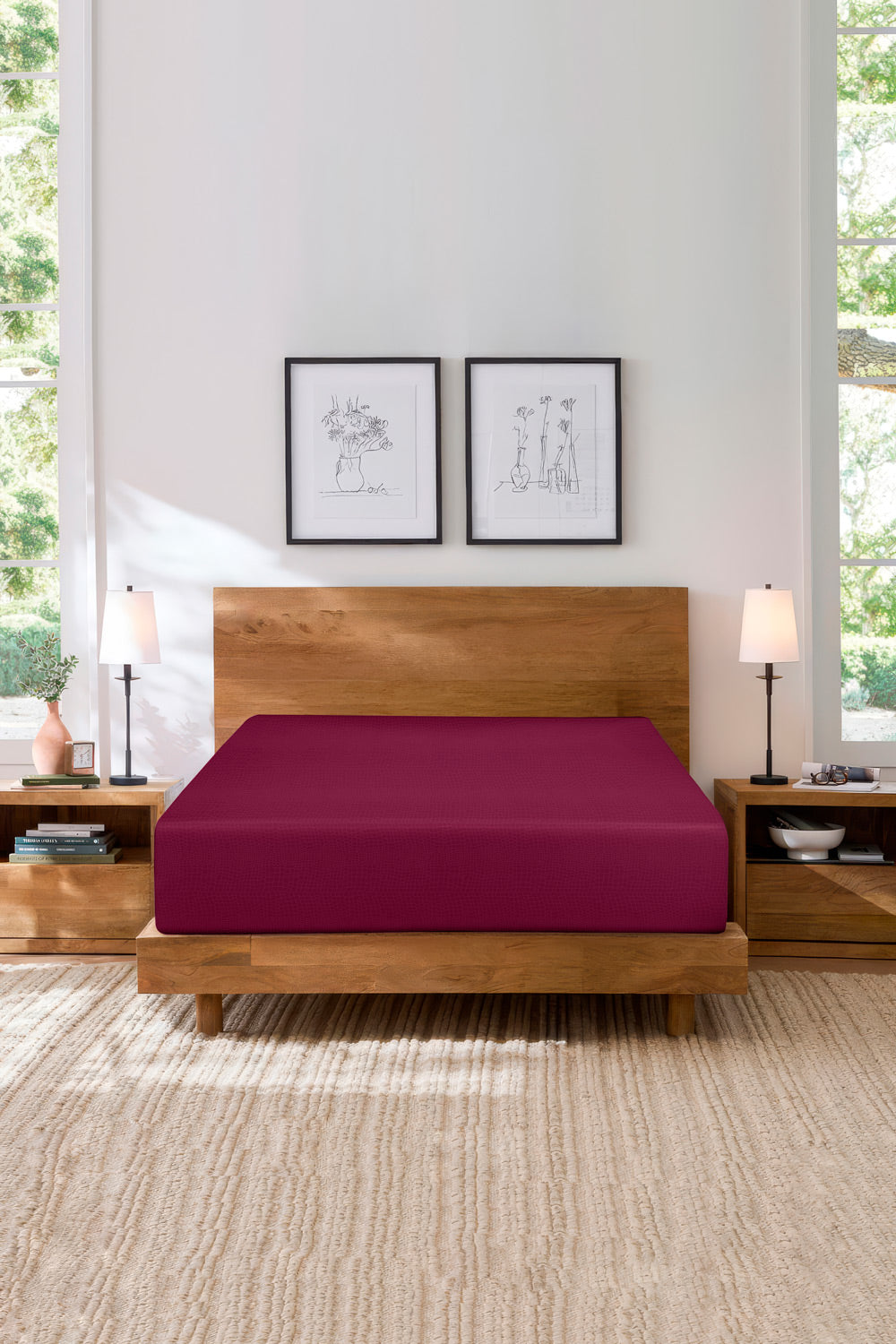 Mffs Dyed Fitted Sheet