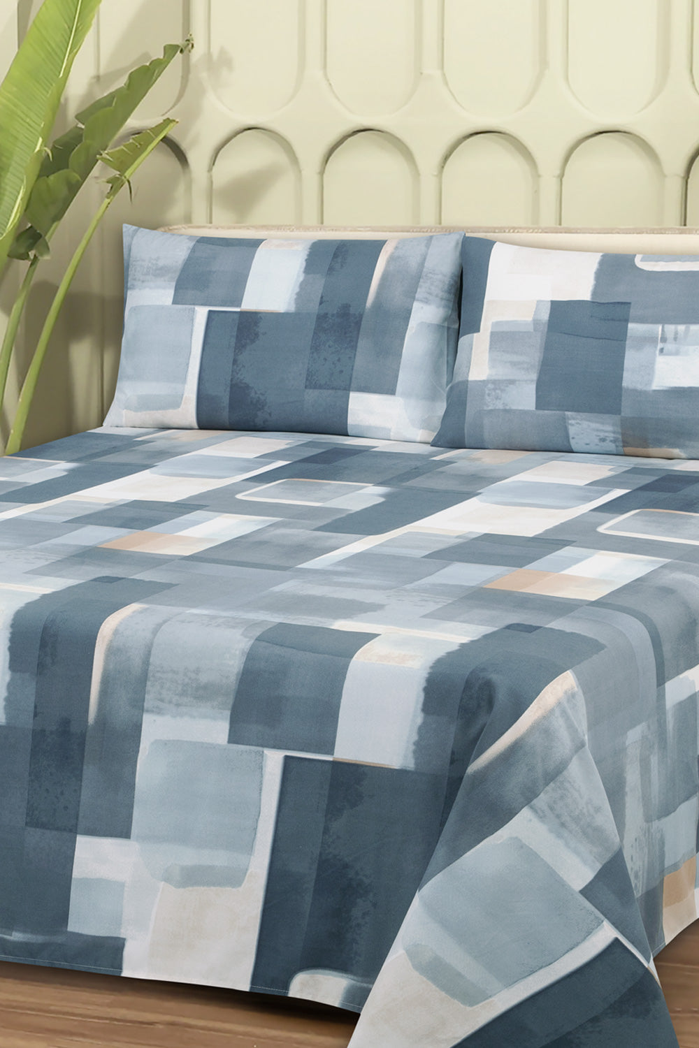 Mfjp-037 Printed Bed Sheet Set