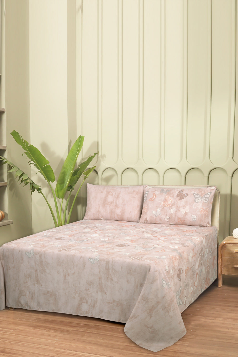Mfjp-042 Printed Bed Sheet Set