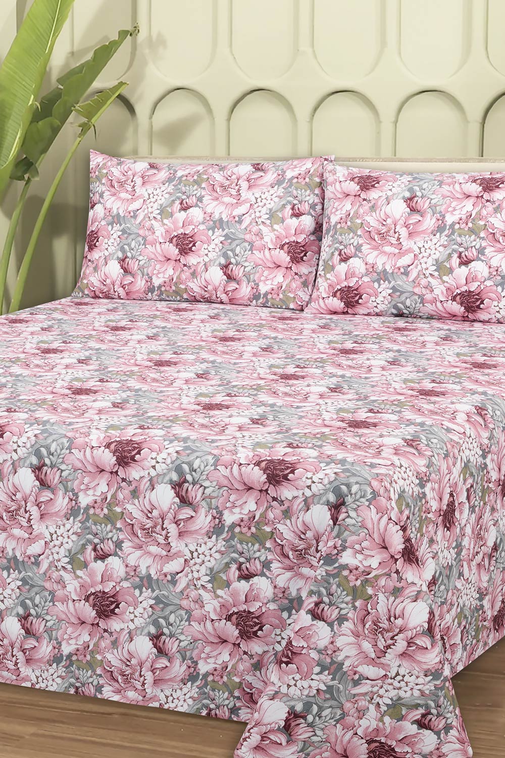 Mfjp-059 Printed Bed Sheet Set