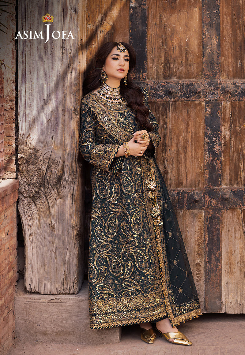 Ajce-03 Embroidered Paper Cotton 3 Pcs