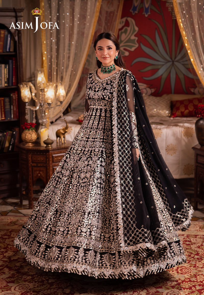 Ajcr-02 Embroidered Chiffon 3 Pcs