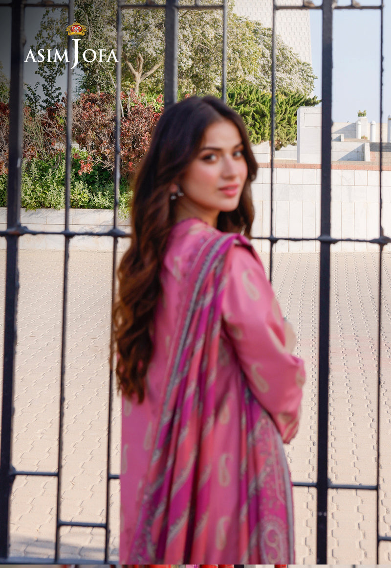 AJPLD-13 PRINTED ARABIC LAWN 3 PCS