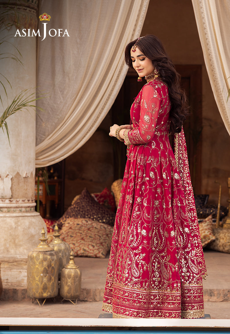 Ajce-10 Embroidered Chiffon 3 Pcs