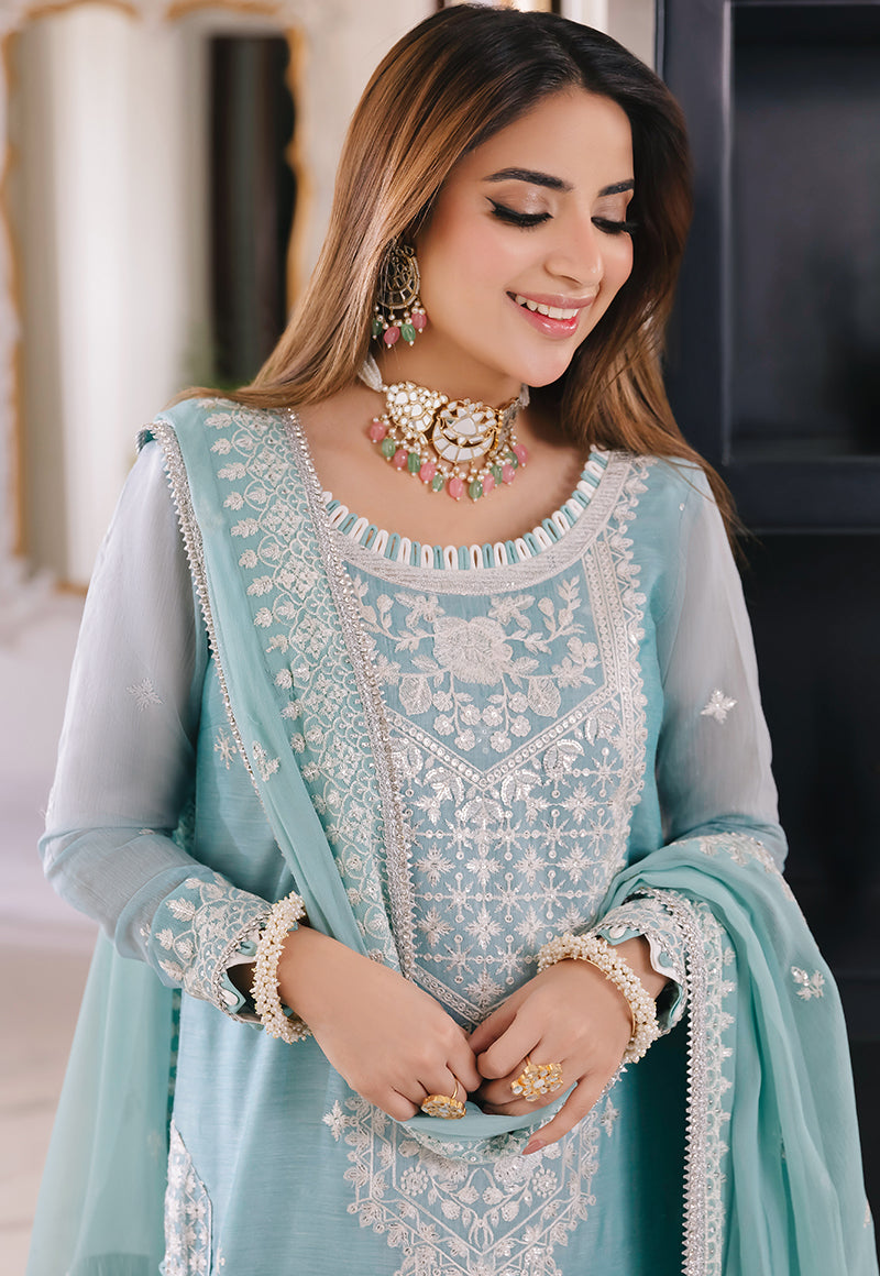 AJSM-29 EMBROIDERED PAPER COTTON 3 PCS