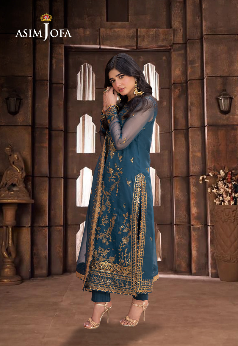 AJEMD-13 EMBROIDERED STITCHED 3 PCS