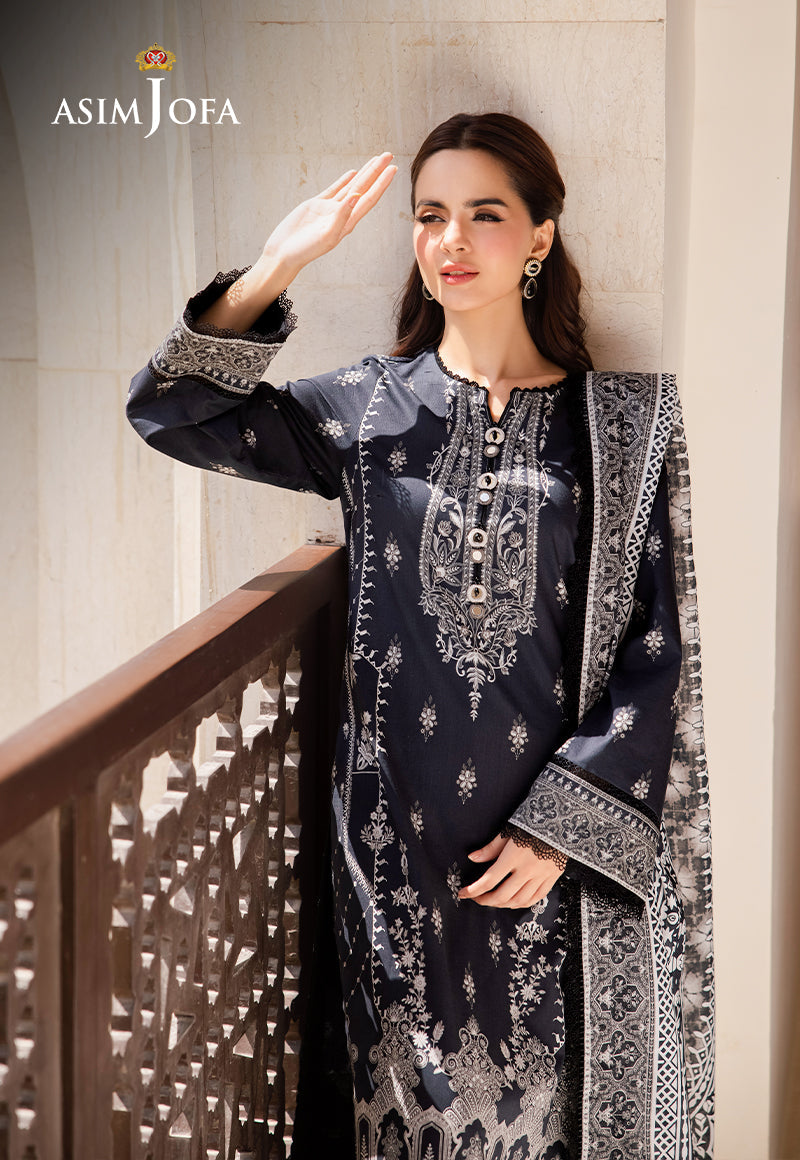 AJCMD-5 PRINTED LAWN 3 PCS