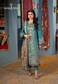 Ajso-188 Unstitched 2 Pcs Shirt Dupatta