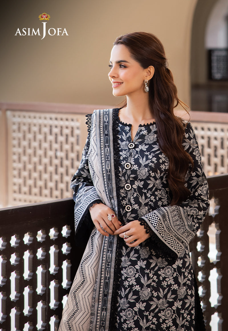 AJCMD-7 PRINTED LAWN 3 PCS