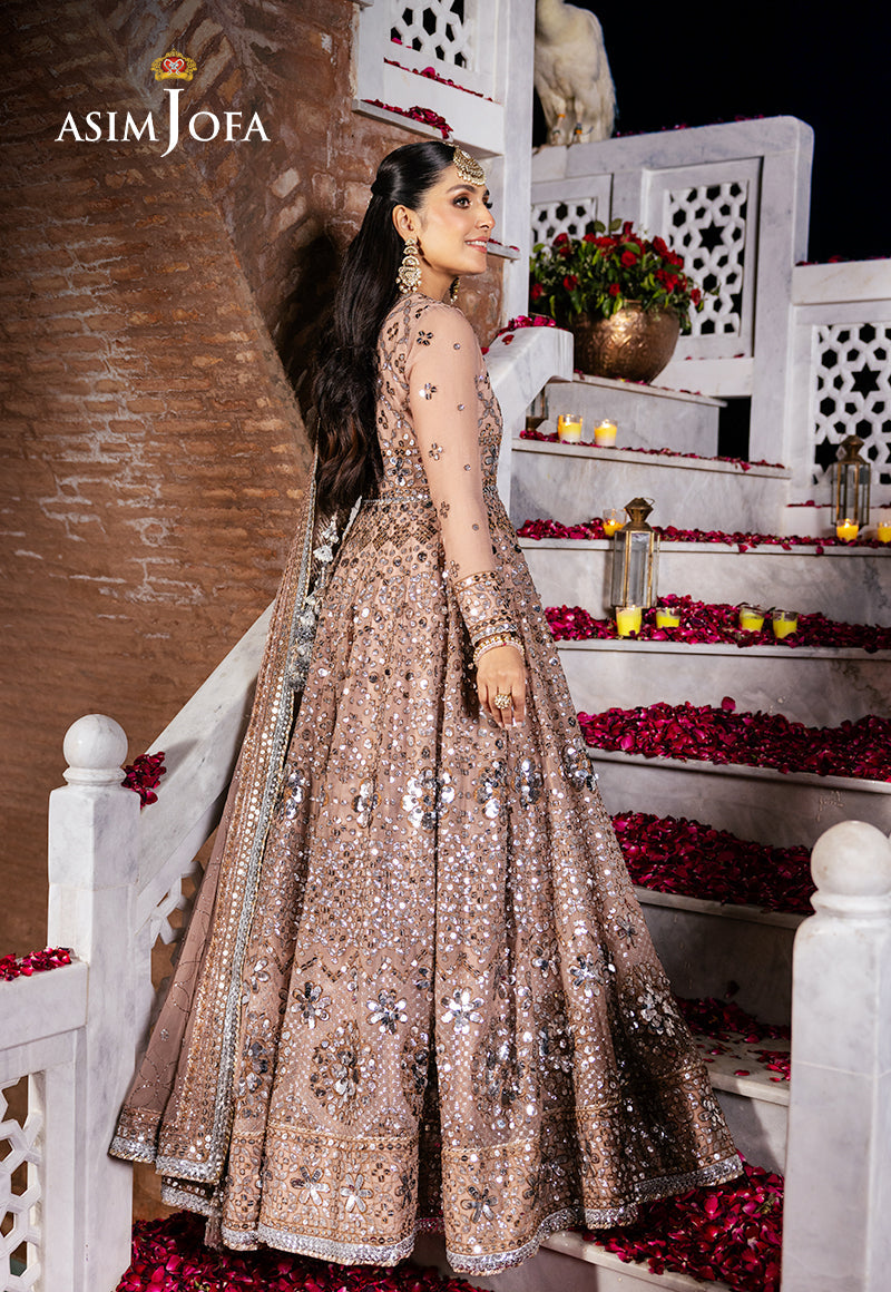 Ajjj-02 Embroidered Chiffon 3 Pcs