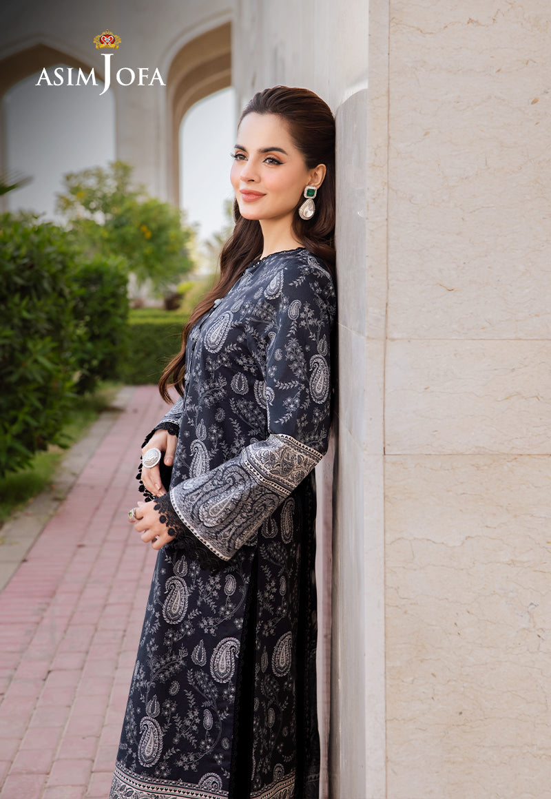 AJCMD-09-XS PRINTED LAWN 3 PCS