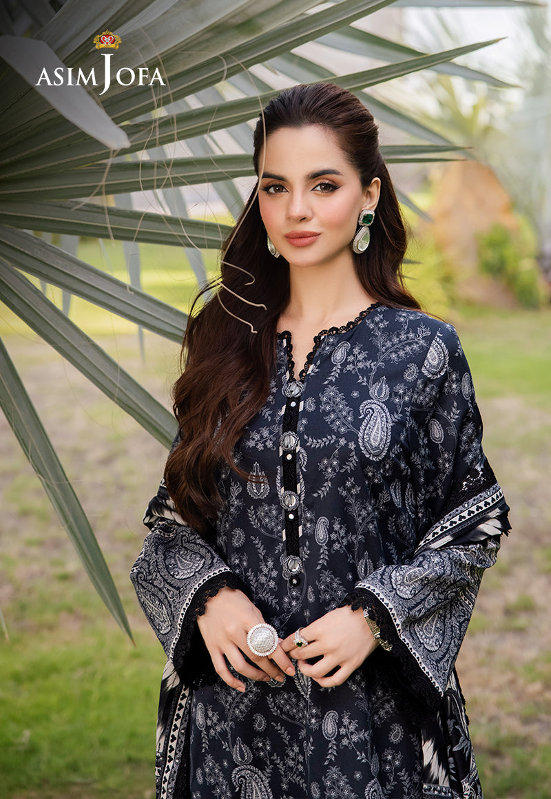 AJCMD-09-XS PRINTED LAWN 3 PCS